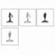 D&D Nolzur's Marvelous Miniatures: Drow Fighters (4 Units)
