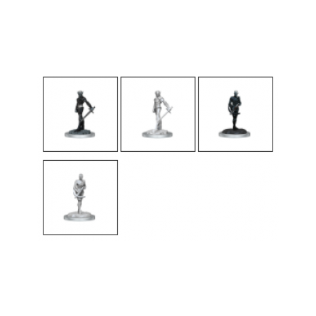 D&D Nolzur's Marvelous Miniatures: Drow Fighters (4 Units)