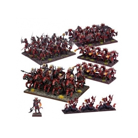 Kings of War: Forces of the Abyss Army (Re-package - Re-spec) (Inglés)