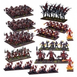 Kings of War: Forces of the Abyss Mega Army (Inglés)
