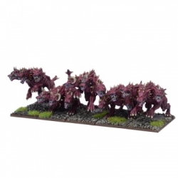 Kings of War: Forces of the Abyss - Hellhound Troop (Inglés)