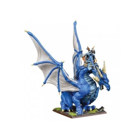Kings of War: Basilean High Paladin on Dragon (Inglés)
