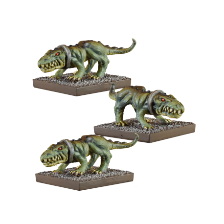 Kings of War: Ogre Crocodogs (Inglés)