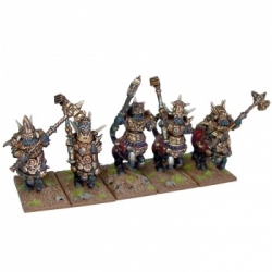 Kings of War: Abyssal Dwarf Half Breed Cavalry (Inglés)
