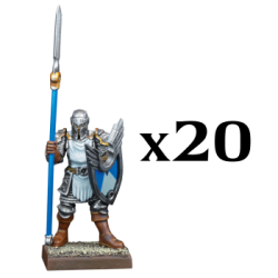 Kings of War: Basilean Men-at-arms Regiment (Inglés)