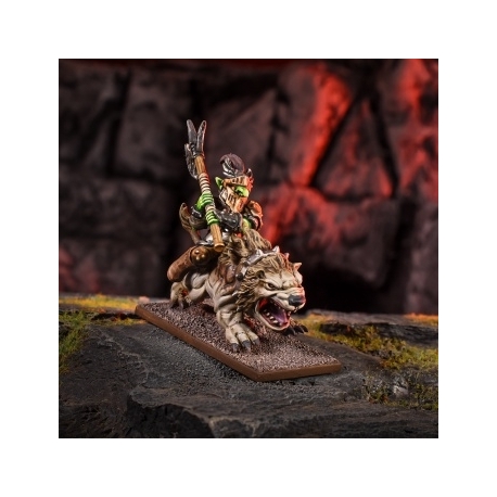 Kings of War: Goblin King on Mawbeast (Inglés)