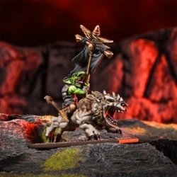 Kings of War: Goblin Flaggit on Mawbeast (Inglés)