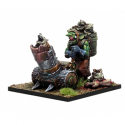 Kings of War: Goblin Support Pack: Mawpup Launcher (Inglés)