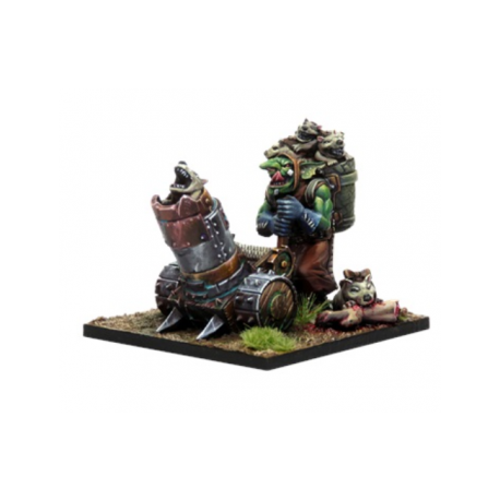 Kings of War: Goblin Support Pack: Mawpup Launcher (Inglés)
