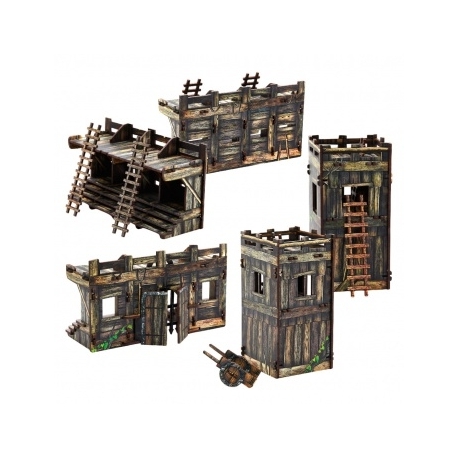 e-Raptor Constructions - Wooden Barrier