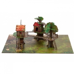 e-Raptor FOREST FOLK - Wargaming Set - Construction - Map