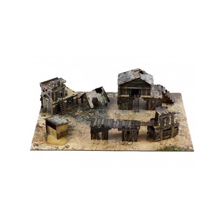 e-Raptor SLUMS - Wargaming Set - Construction - Map