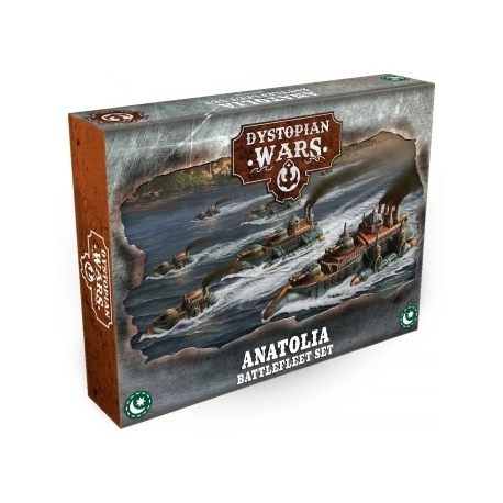 Dystopian Wars: Anatolia Battlefleet Set (English)