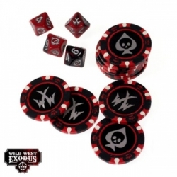 Wild West Exodus: Fortune Chips - Dice Set (English)
