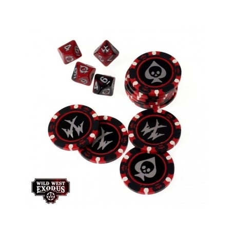 Wild West Exodus: Fortune Chips - Dice Set (English)