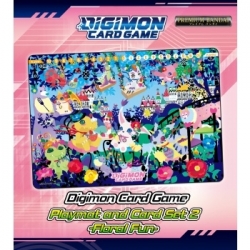 Digimon Card Game Playmat and Card Set - Floral Fun PB-09 (Inglés)