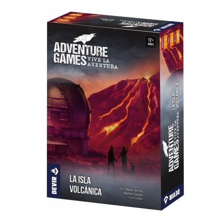 Juego Adventure Games La Isla Volcánica de Devir