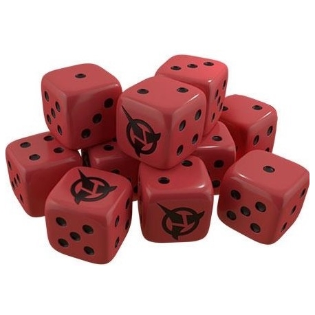 Klingons Dice (X10) - Star Trek: Ascendancy (English)