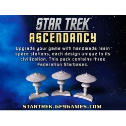 Federation Starbases - Star Trek: Ascendancy (Inglés)