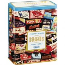 Sweet Memories Of The 50's In Metal Box 500PCS