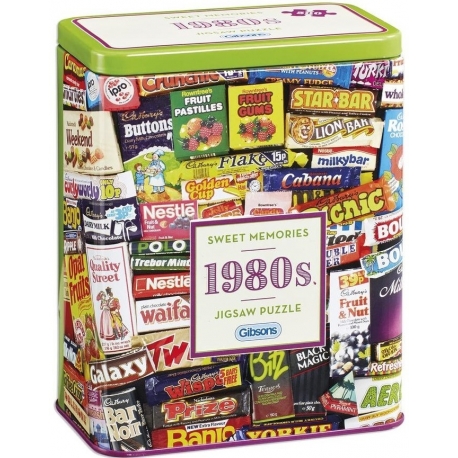 Dulces Memorias De Los Años 80 En Caja Metálica 500Pzas