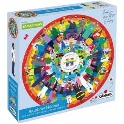Rainbow Heroes 500PCS Circular