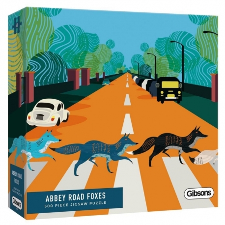 Foxes At Abbey Road 500pcs