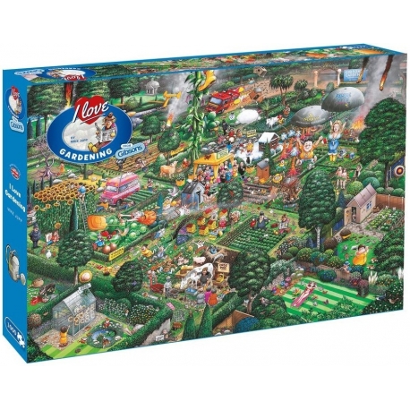 I Love Los Jardines 1000pcs