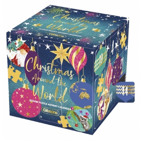 Advent Calendar Around the World (22Puzzles)