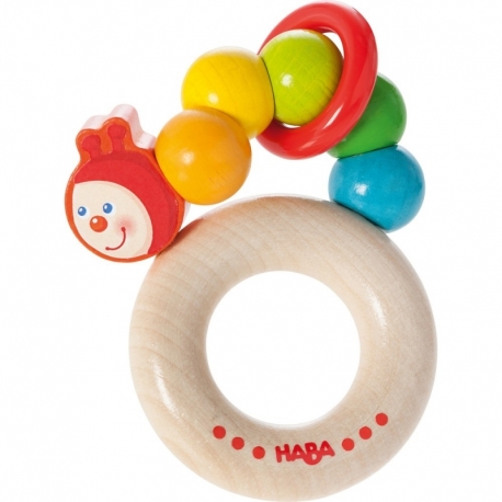 Rainbow Caterpillar Rattle