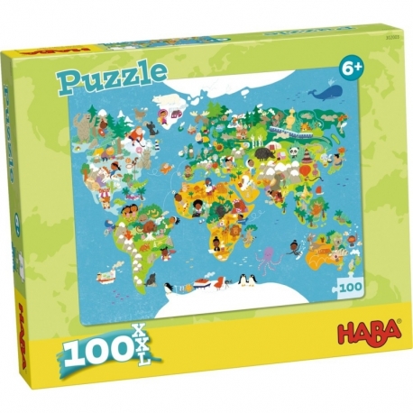 World Map Puzzle