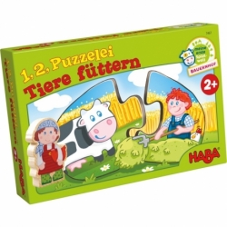 1, 2 Puzzle Them - Feed The Animals