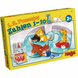 1, 2 Puzzléalos - Números Del 1 Al 10