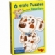 6 Primeros Puzzles - Animales Domésticos