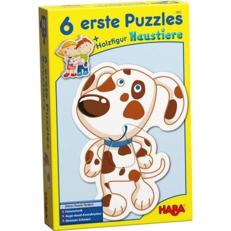 6 Primeros Puzzles - Animales Domésticos