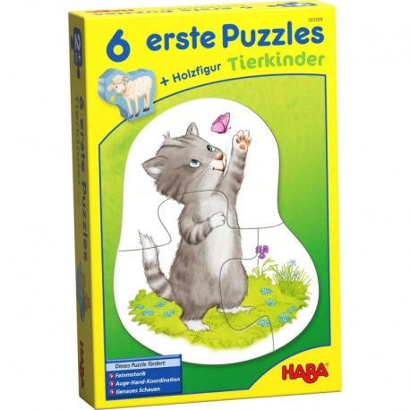 6 First Puzzles - Baby Animals