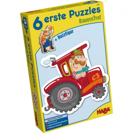 6 Primeros Puzzles - Granja
