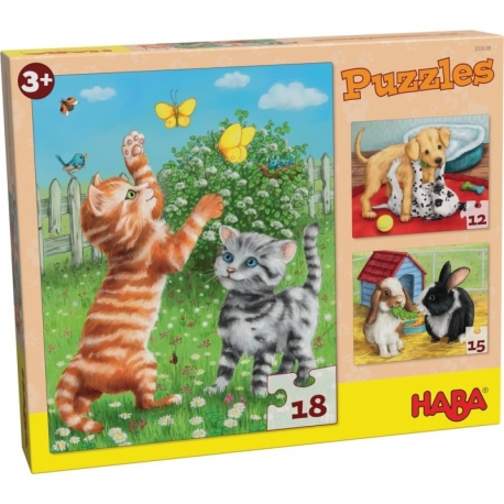 Puzzles Animales Domésticos