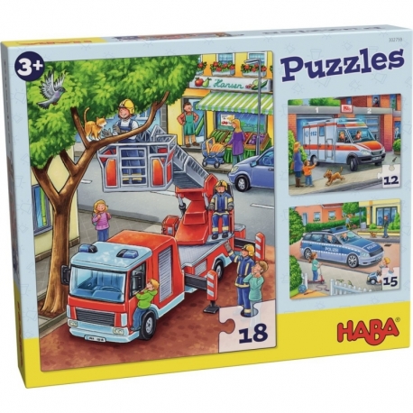 Police, Firefighters And Company Puzzles