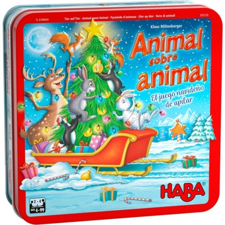 The Christmas Stacking Game - Animal Upon Animal