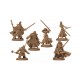 Figuras de los personajes del juego Black Plague de Zombicide: