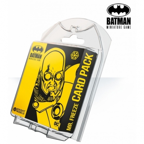 Mr. Freeze Card Pack - Batman Miniature Game (Inglés)