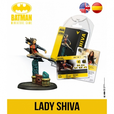 Batman Miniature Game: Lady Shiva Esp