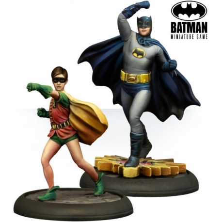 Batman Miniature Game - Batman & Robin Classic Tv Series (English)