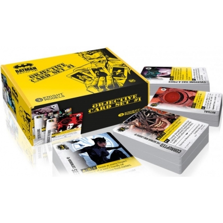 Batman Miniature Game - Objective Card Set 1 (English)