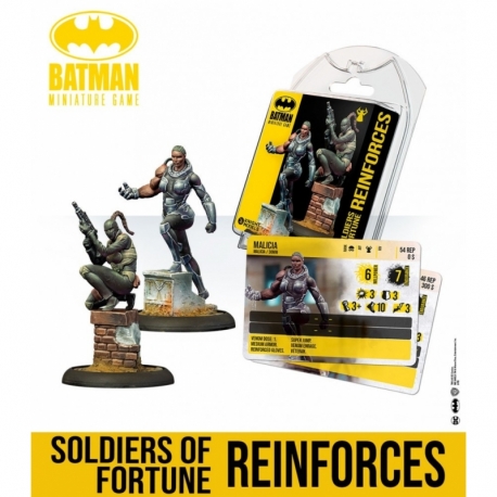 Batman Miniature Game: Soldiers Of Fortune Reinforces
