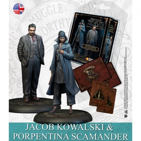 Harry Potter Miniatures Adventure Game - Tina Goldstein & Jacob Kowalski (Inglés)