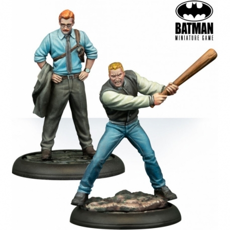 Batman Miniature Game - Lieutenant Gordon & Detective Flass Year One (Inglés)