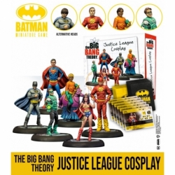 Juego en miniatura de Batman: The Big Bang Theory Justice League Cosplay