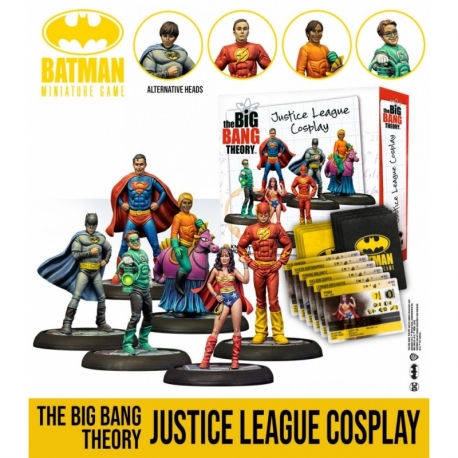 Batman Miniature Game: The Big Bang Theory Justice League Cosplay